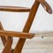 Double Wooden Valet Stand on Wheels by Ico Parisi for Fratelli Reguitti, 1950s, Image 3