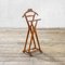 Double Wooden Valet Stand on Wheels by Ico Parisi for Fratelli Reguitti, 1950s 1