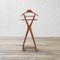 Double Wooden Valet Stand on Wheels by Ico Parisi for Fratelli Reguitti, 1950s 2