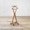 Wooden Valet Stand on Wheels by Ico Parisi for Fratelli Reguitti, 1950s 1