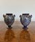 Small Antique Doulton Vases, 1880s, Set of 2 1