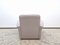 Fauteuil en Cuir Gris de Baxter, Italie 7