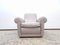 Italian Grey Leather Armchair from Baxter, Image 8