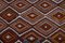 Vintage Moroccan Geometric Aztec Kilim Rug, Image 9