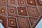 Geometrischer Aztekischer Vintage Kelim Teppich 6