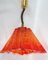Glass Pendant Lamp, 1970s 4