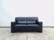 Schwarzes FSM Ds 109 Ledersofa von de Sede 1