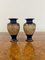 Kleine viktorianische Vasen von Royal Doulton, 1880er, 2er Set 1