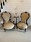 Antique Victorian Carved Walnut Chairs, 1850, Set of 2, Image 4