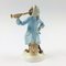 Porcelain Monkey Band Trumpet Player Figurine from Scheibe-Alsbach, Germany, 1970s 2