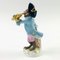 French Porcelain Monkey Band Horn Player Figurine from Scheibe-Alsbach, Germany, 1970s 3