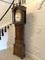 Antique George III Longcase Clock in Oak and Mahogany, 1800 3
