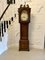 Antique George III Longcase Clock in Oak and Mahogany, 1800, Image 1