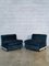 Blue Amanta Lounge Chairs by Mario Bellini for C&B Italia, 1970s, Set of 2 2