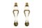Wall Sconces attributed to Gilbert Poillerat, 1940s, Set of 2, Image 1