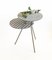 Tavolfiore Side Table in Grey and Houndstood Pattern by Tokyostory Creative Bureau, Image 7