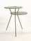 Tavolfiore Side Table in Grey and Houndstood Pattern by Tokyostory Creative Bureau 5