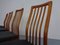 Teak Dining Chairs by Kai Kristiansen for Schou Andersen, 1960s, Set of 4, Image 13