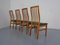 Teak Dining Chairs by Kai Kristiansen for Schou Andersen, 1960s, Set of 4, Image 6