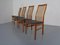 Teak Dining Chairs by Kai Kristiansen for Schou Andersen, 1960s, Set of 4, Image 4