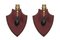 Leather Wall Lights by Jacques Adnet, 1950s, Set of 2, Image 1