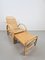 Ausziehbarer Vintage Liegestuhl aus Rattan, 1960 20