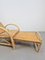 Ausziehbarer Vintage Liegestuhl aus Rattan, 1960 17