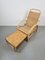 Vintage Extendable Deck Chair in Rattan, 1960, Image 4