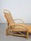 Vintage Extendable Deck Chair in Rattan, 1960 14