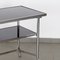 Table d'Appoint Tubulaire en Chrome et Verre 7