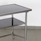 Tubular Side Table in Chrome and Glass 7
