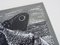 Jacques Ramondot, Black and White Fish on Grey Background, 20th Century, Formica, Image 5