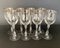 Vintage Crystal Wine Glasses by Gallo, 1980, Set of 8 5