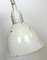 White Industrial Scissor Wall Lamp from Elektroinstala, 1960s 10