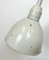 Lámpara de pared Scissor industrial blanca de Elektroinstala, años 60, Imagen 5