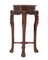 Hardwood Chinese Carved Pedestal Table with Marble Top, 1920s, Image 4