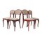 Vienna Secession Side Chairs by Jacob & Josef Kohn, 1900s, Set of 4, Image 1