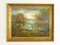 Jeanne Piquemal, Paesaggio dell'Ariège, anni '60, Olio su tela, con cornice, Immagine 1