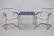 Bauhaus B10 Tubular Table and B34 Armchairs by M. Melder, 1930s, Set of 3, Image 3