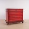 Vintage Red Chest of Drawers 1