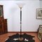 Floor Lamp in Metal and Lacquered Wood 1