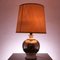 Lámpara de mesa vintage negra, Imagen 1