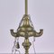 Vintage Metal Florentine Candleholder Lamp 2