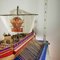 Modellino di nave vintage in legno, Immagine 8