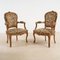 Vintage Wooden Armchairs, Set of 2, Image 1