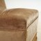 Brown Slipper Chairs, Set of 2 6