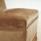 Brown Slipper Chairs, Set of 2, Image 6