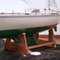 Großes Segelboot Modell, 1980er 9