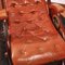 Art Deco Lounge Chair in Leather and Mahogany 7