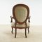 Carved Berger Armchair, 1800s 7